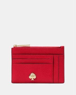 Kate Spade Kayla Large Slim Cardholder - Red