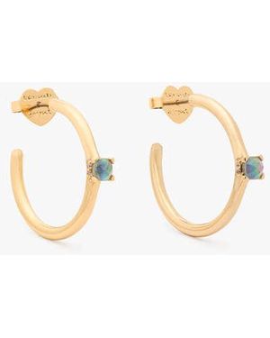 Kate Spade Little Luxuries Hoops - Black
