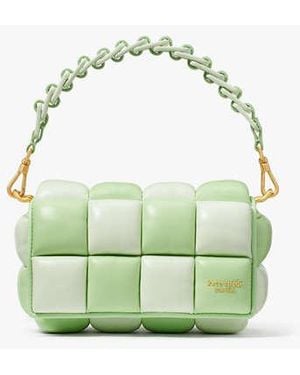 Kate Spade Boxxy Colorblocked East-West Crossbody, Serene - Green