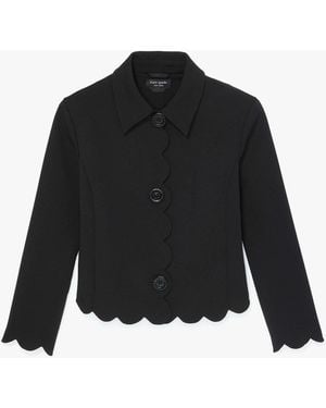 Kate Spade Outlet Scallop Jacket - Black