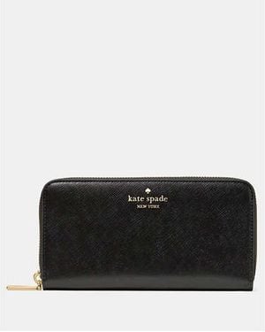 Kate Spade Large Continental Wallet - Black