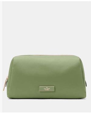 Kate Spade Carter Nylon Cosmetic Pouch - Green
