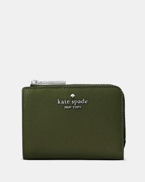Kate Spade Outlet Small L-Zip Wallet - Green