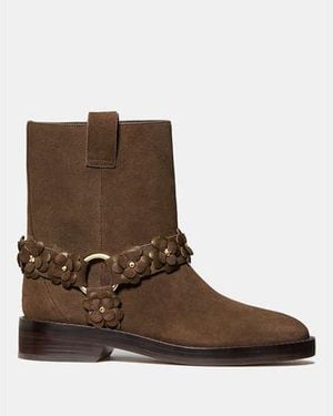 Kate Spade Flower Garden Moto Boot - Brown