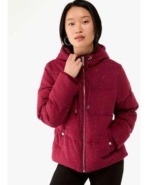 Kate Spade Short Fashion Puffer - Red