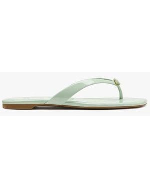 Kate Spade Flower Flip Flop Sandals - Black