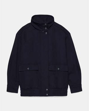 Kate Spade Blouson Jacket - Blue