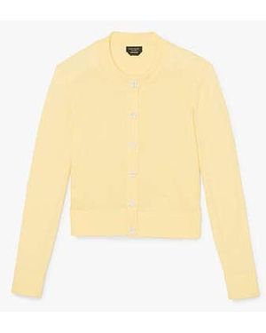 Kate Spade Flower Button Nell Cardigan - Black