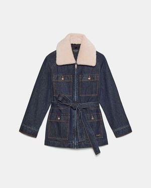 Kate Spade Outlet Denim Utility Jacket - Blue