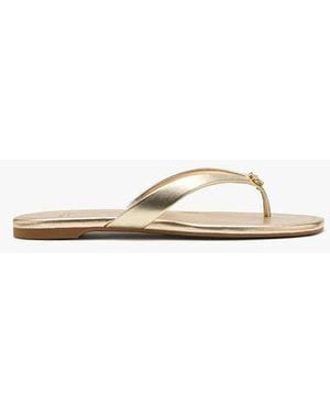 Kate Spade Flower Flip Flop Sandals - Black
