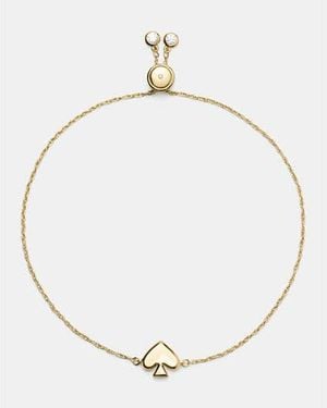 Kate Spade Everyday Spade Metal Slider Bracelet - Black