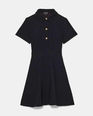 Kate Spade Polo Mini Shift Dress in Red | Lyst
