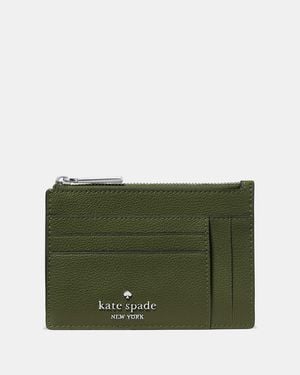 Kate Spade Outlet Large Slim Card Holder - Green