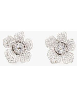 Kate Spade Poppy Power Statement Studs - Black