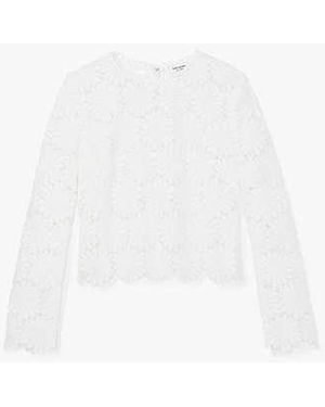 Kate Spade Daisy Lace Top - Black