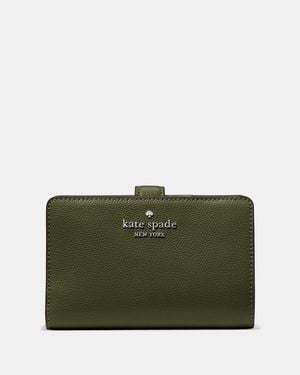 Kate Spade Outlet Medium Bifold Wallet - Green