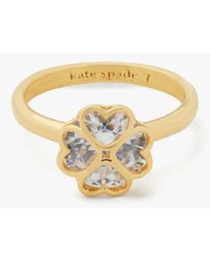 Kate Spade Something Sparkly Spade Ring - Black