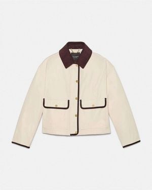 Kate Spade Outlet Crop Barn Jacket - White
