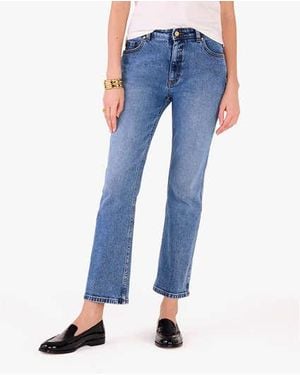Kate Spade Kick Flare Jean - Black