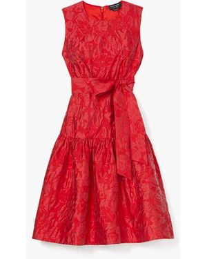 Kate Spade Tropical Foliage Dress - Red