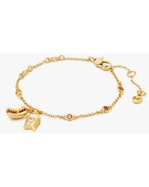 Kate Spade What A Snack Line Bracelet - Black