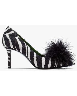 Kate Spade Marabou Pumps - Black