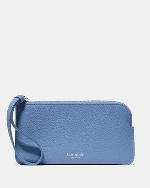 Kate Spade Zippy Wristlet - Blue