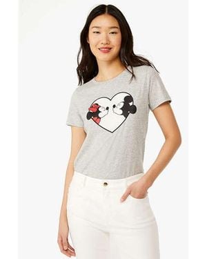 Kate Spade Sweethearts Minnie Tee - Black