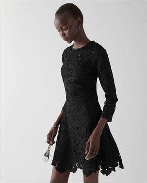 Kate Spade Lace Mini Dress - Black