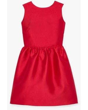 Kate Spade Fit-And-Flare Bow Dress - Red