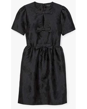 Kate Spade Spring Bouquet Bow Dress - Black