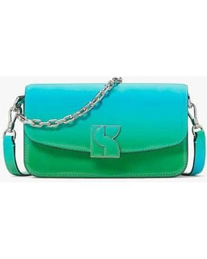 Kate Spade Dakota Ombre Patent Leather Small Crossbody, Mint Liqueur - Green