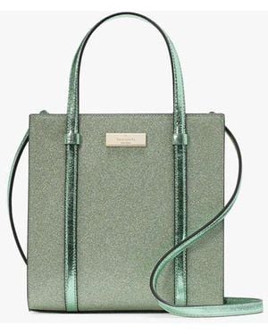 Kate Spade Kenzie Glitter Small Tote - Green