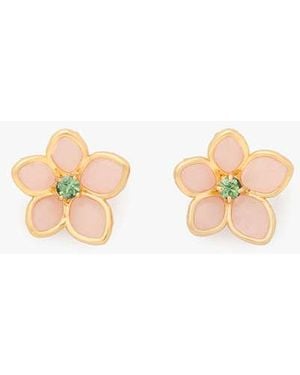 Kate Spade Pastel Petals Studs,Color - Black
