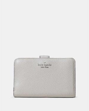 Kate Spade Lena Medium Bifold Wallet - White