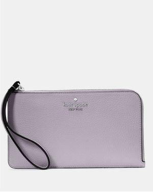 Kate Spade Outlet Lucy Wristlet - Purple