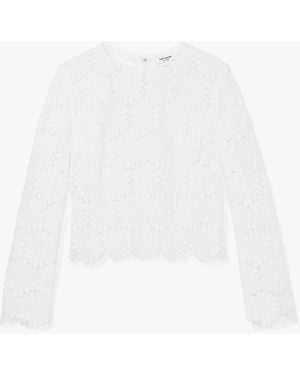 Kate Spade Outlet Daisy Lace Top - Black