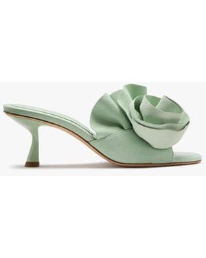 Kate Spade Flourish Heeled Sandal - Green