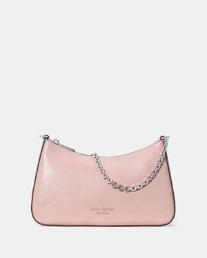 Kate Spade Margot Textured Patent Leather Convertible Crossbody - Black