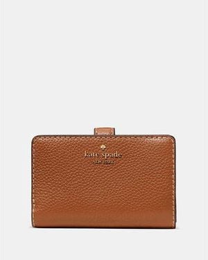 Kate Spade Medium Bifold Wallet - Brown