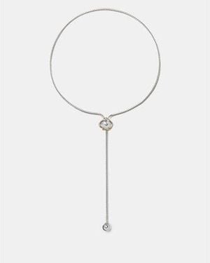 Kate Spade Sculpted Spade Lariat - Black