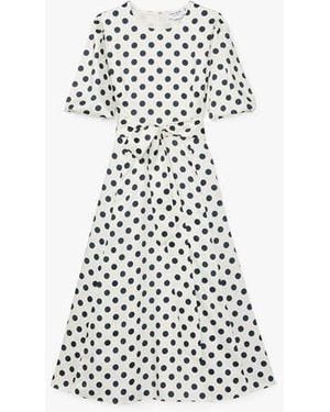 Kate Spade Breezy Dot Matinee Dress - Black