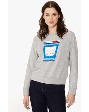 Kate Spade Coffee Cup Sweatshirt - Black