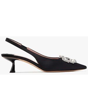 Kate Spade Renata Slingback Pumps - Black