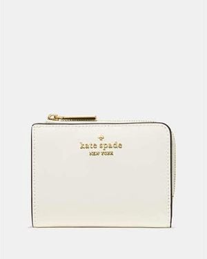 Kate Spade Small L-Zip Wallet - Black