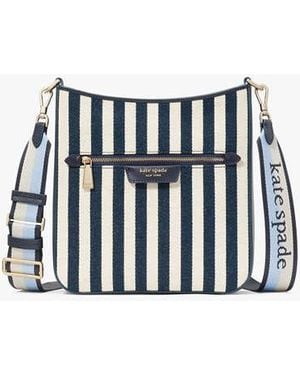 Kate Spade Hudson Large Messenger Crossbody - Black