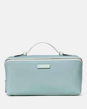Kate Spade Carter Nylon Travel Cosmetic, Aventurine - Blue
