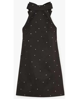 Kate Spade Rhinestone Embellished Mia Dress - Black