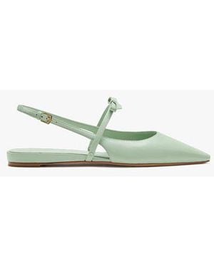 Kate Spade Carolina Slingback Flats - White