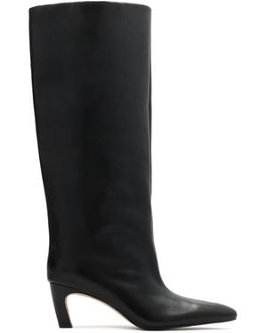 Kazar Modieuze Laarzen Met Slip-On Bovenkant - Zwart